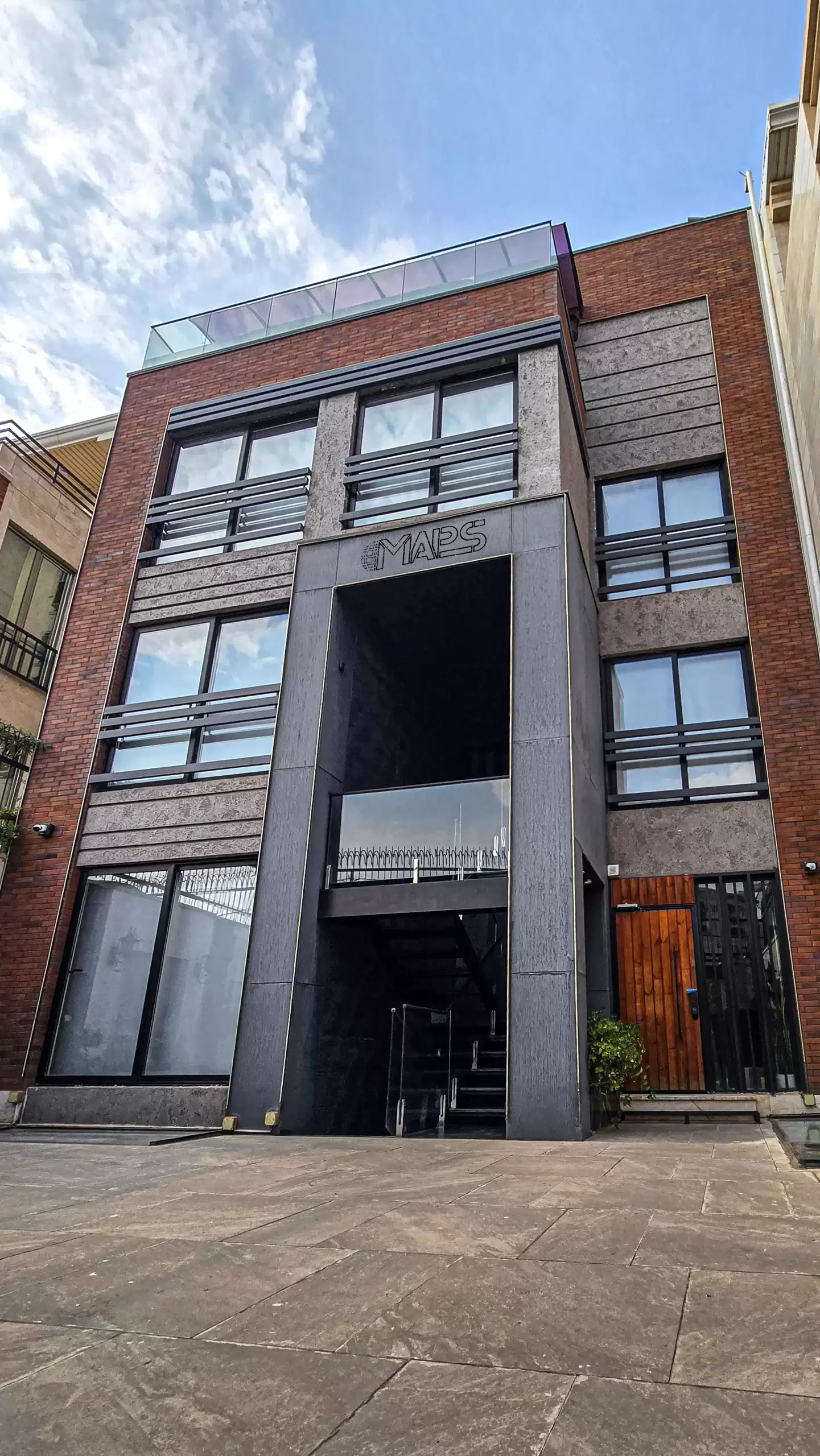 View of the MAPS Company building