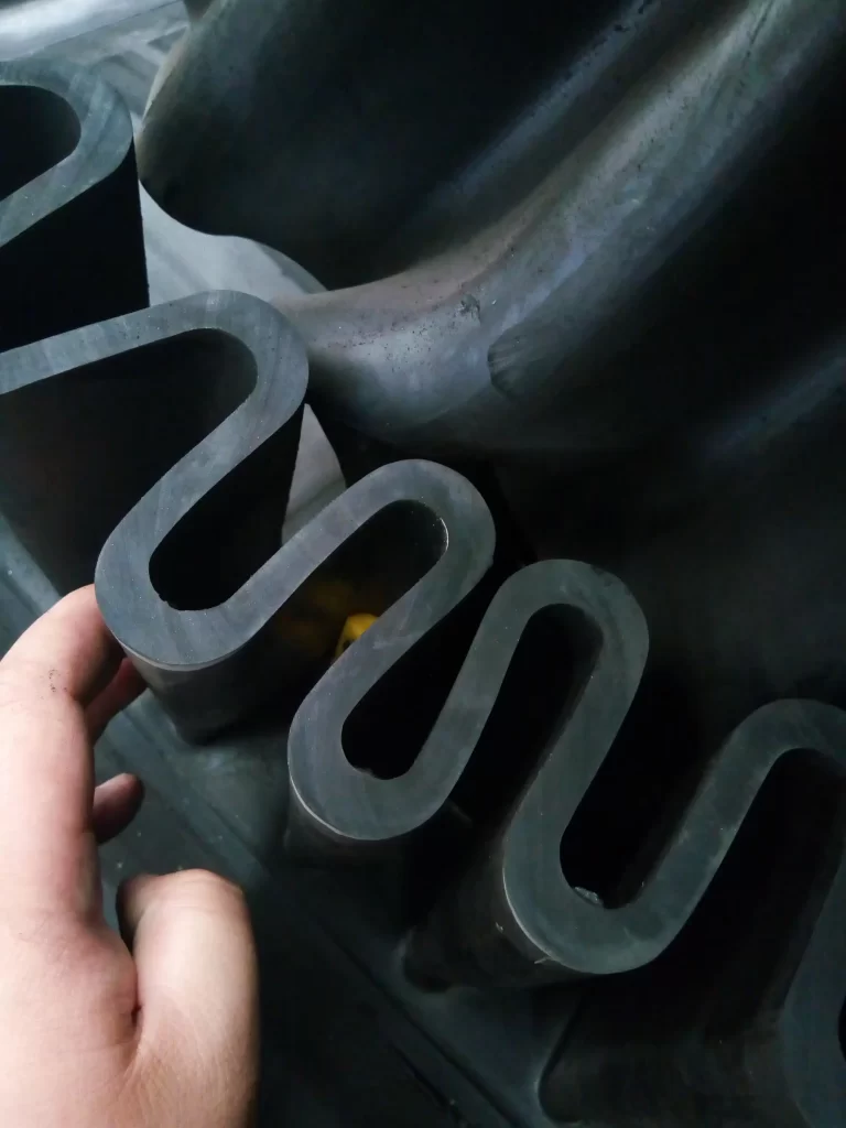 A close-up of the Bucket Elevator